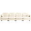 Canapé modulaire à quatre places en chenille, tissu lavable, 2 coussins décoratifs, s'adapte aux espaces de vie modulaires beiges avec différentes combinaisons, coussins, coussins de chambre à coucher-1561771173-1561771171