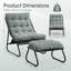 Chaise longue d'extérieur avec repose-pieds et coussins-1986574993
