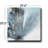 Blue Abstract Feather Burst Canvas Wall Art