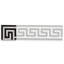 Carreau de mosaïque en marbre Carrara pour mur et plancher 3,5 po x 3,5 po Carrara-79883995