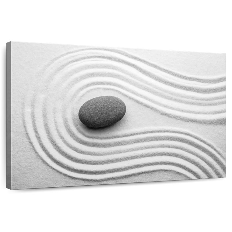 Kerrick Zen Stone Curves, 8" H x 12" W