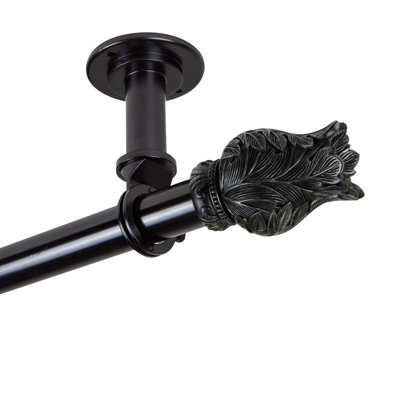 Tringle à rideaux simple réglable 1 po Addiemae
