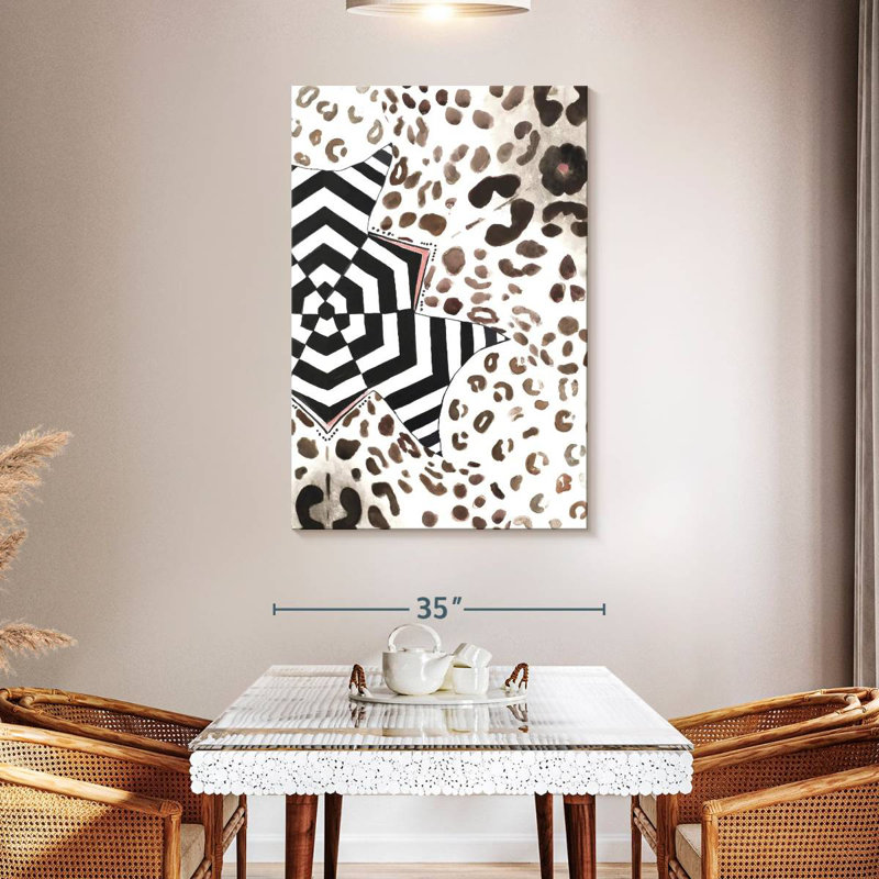 Avery African Design, 48" H x 32" W