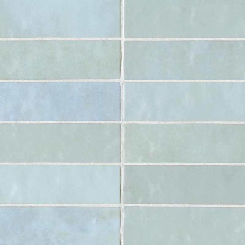 Cloe Ceramic Tile, Baby Blue