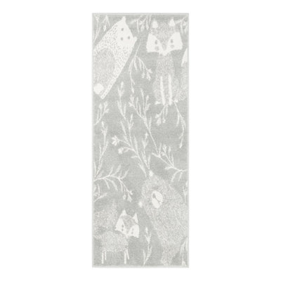 Whimsy Machine Woven Polypropylene Plastic Rug