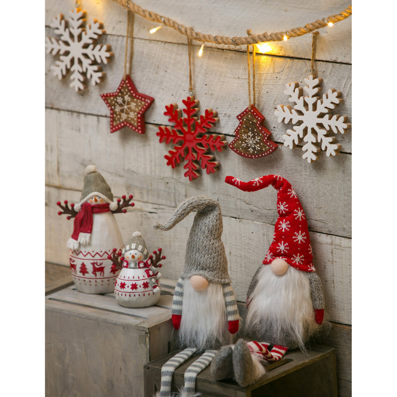 Gnome en tissu avec pieds longs