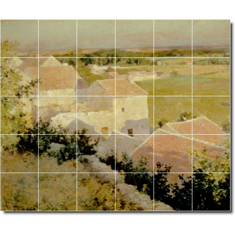Carreau de céramique décorative 36 po x 30 po 6 po x 6 po, Country 05749