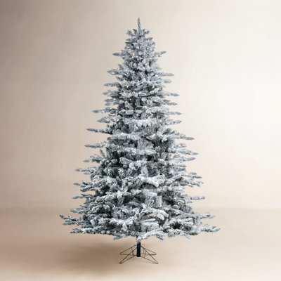 14' Lighted Artificial Fir Christmas Tree