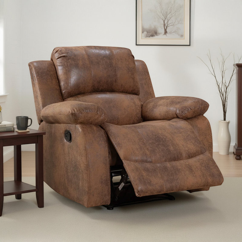 Bernal Manual Recliner, Brown