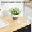 Sideboard With Solid Wood Countertop, Modern Kitchen Storage Cabinet, Coffee Bar Cabinet With 2 Drawers, Doors And Adjustable Shelf-982729526