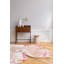 Wool Abstract Area Rug in Pink/Beige-74187190