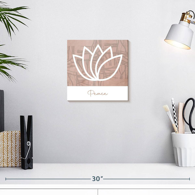 Lotus Tergel Peace, H 10 po x l 10 po
