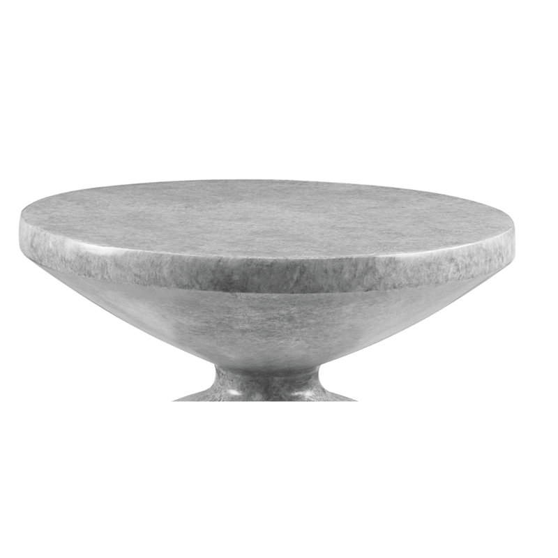 Laddie Weathered Gray Finish End Table