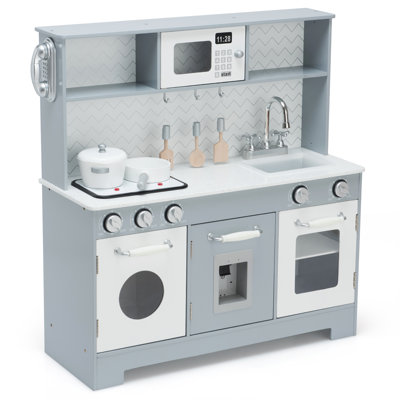 Pretend Play Wooden Kitchen Set