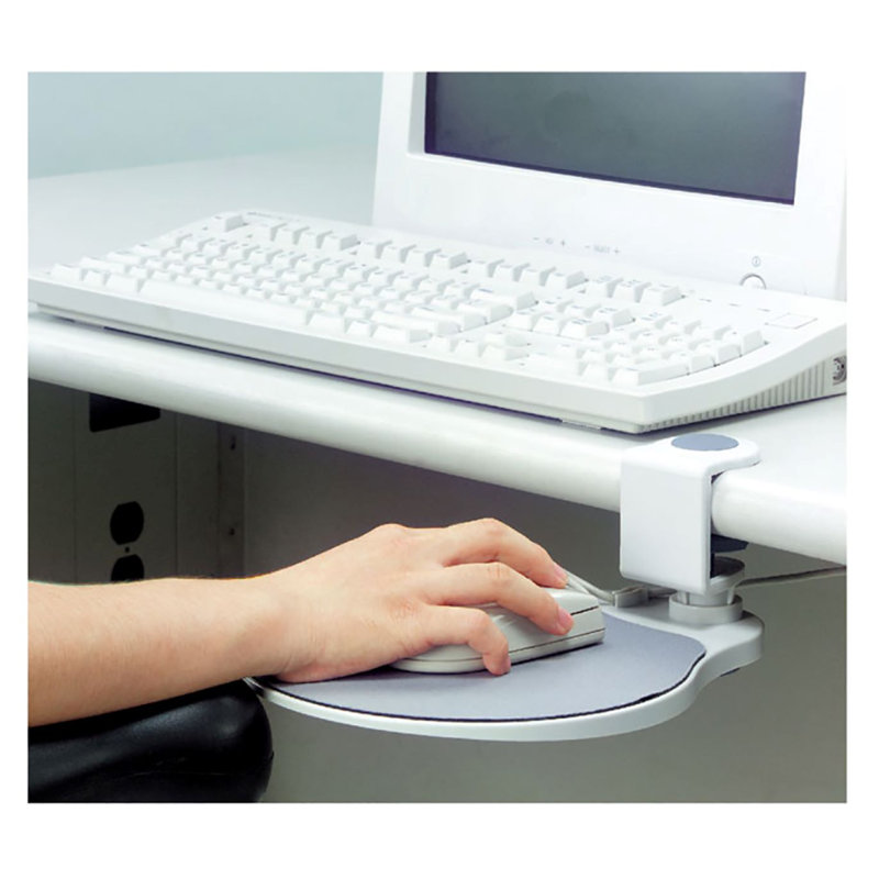 Plateforme pour souris de bureau H 2,5 po x l 8 po, Platine