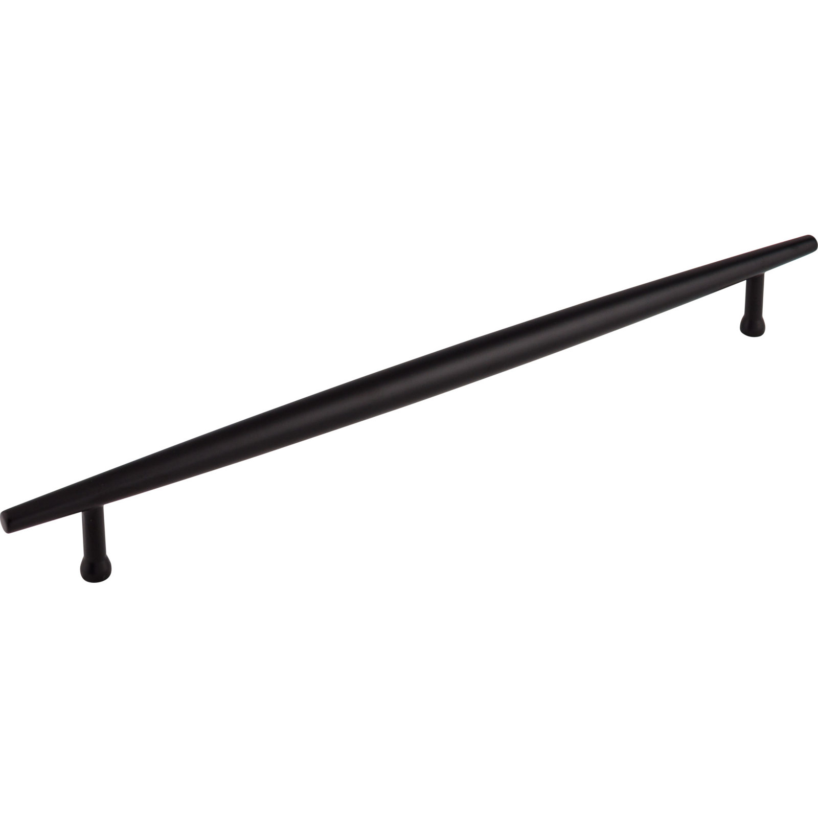 Allendale Bar Cabinet Pull, 12" Center to Center, Flat Black