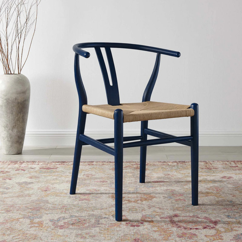 Woodcord Dining Chair, Blue, Blue