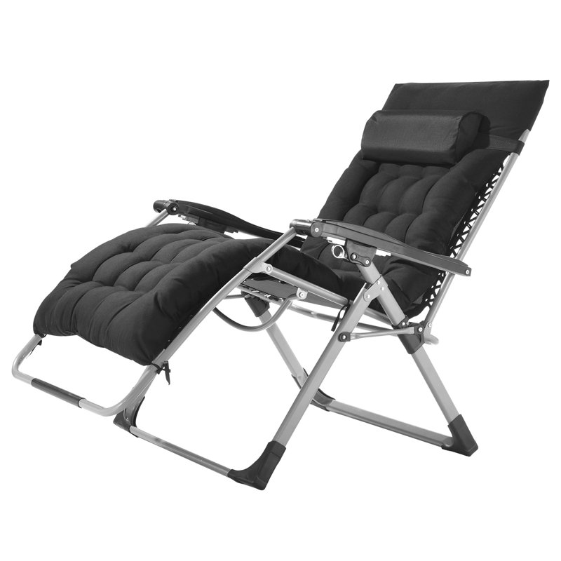 Méridienne inclinable Zero Gravity de 33 po d'intérieur et d'extérieur