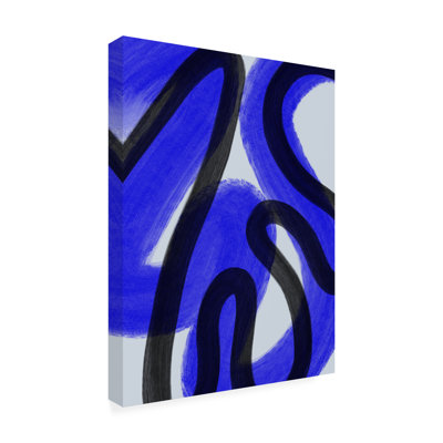 Yopie Studio Cobalt I Canvas Art