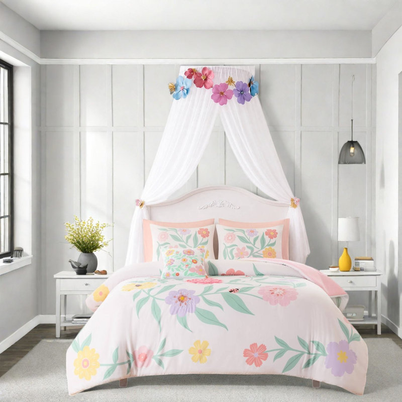 Floral Comforter Set