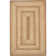 Damaj Braided Non-Shedding Premium Jute Brown/Cream Rug