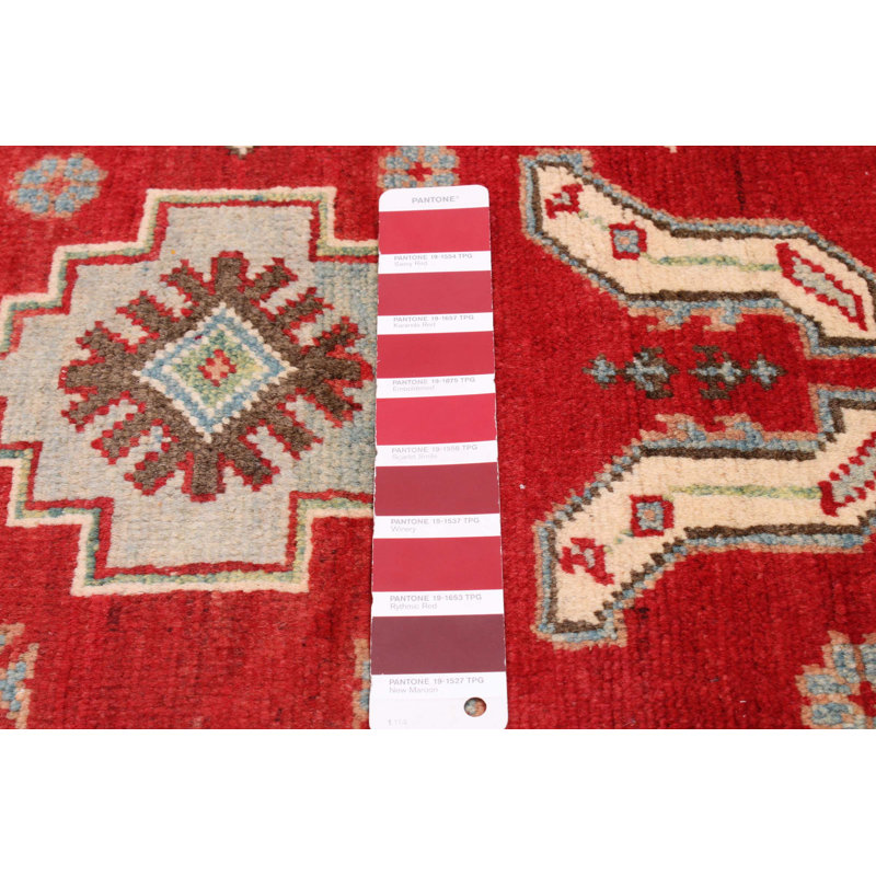 One-of-a-Kind 6'7" X 9'7" New Age Wool Area Rug in