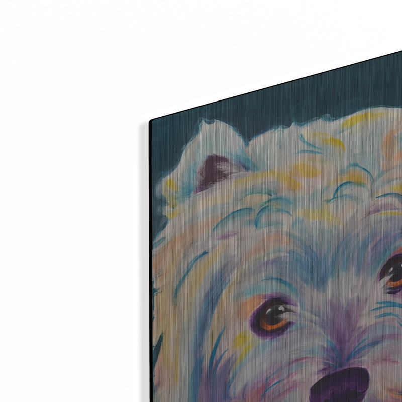 «Westie - Chispy 2» par Dawg Painter, H 12 po x l 12 po