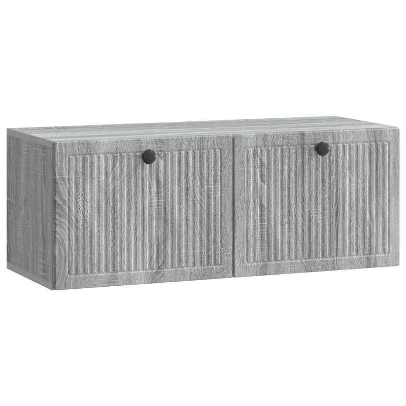 TV Stand, 30cm H x 78.5cm L x 31cm W, Grey Sonoma