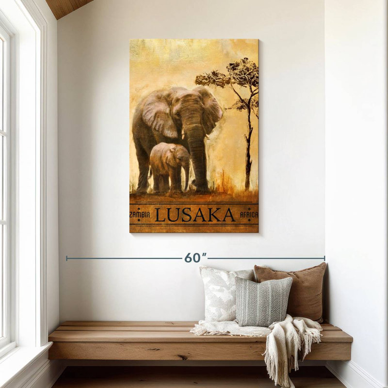 Brampt Lusaka, 45" H x 30" W