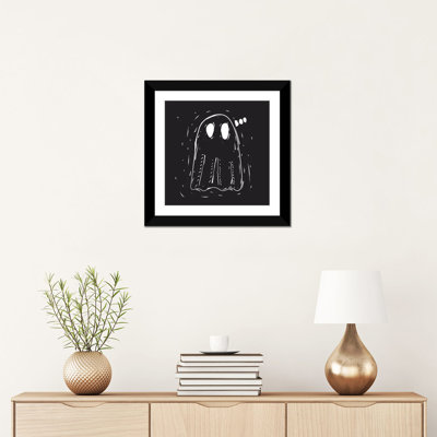 «Spooky Cut Ghost», impression sur toile tendue
