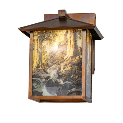Copper Armed Sconce