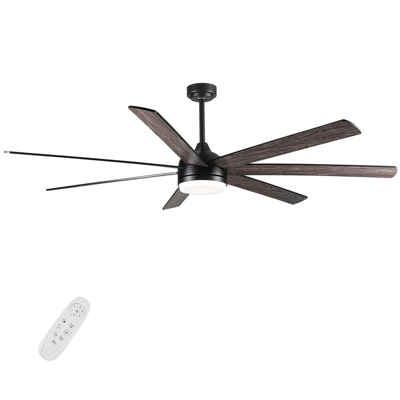 Ventilateur de plafond 72 po avec pales en contreplaqué pour salle à manger