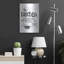 «Laundry Room 4 White Vertical» par Chris Paschke, art mural en métal-102873208