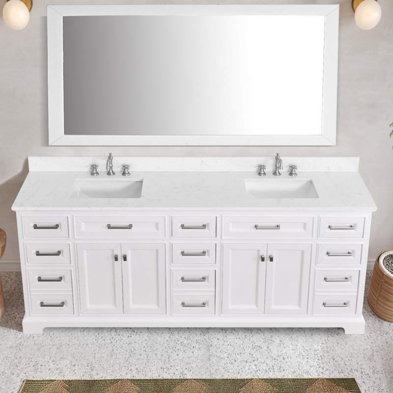 84 Inch Bathroom Vanity With Double Sinks