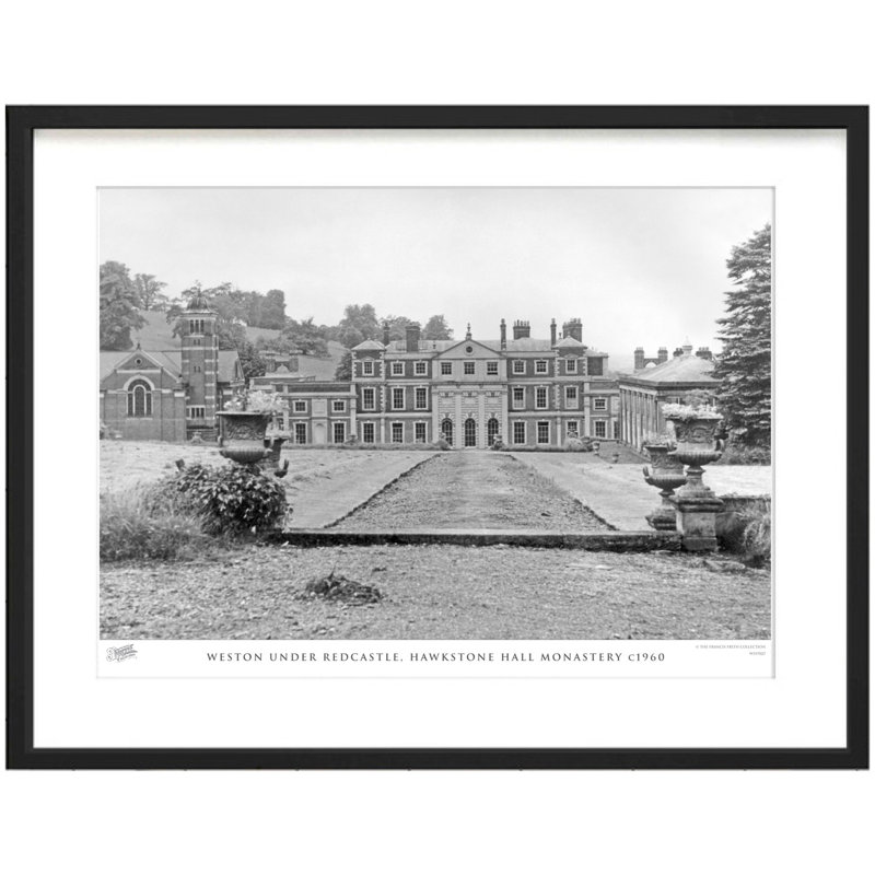 Weston Under Redcastle, Hawkstone Hall Monastery C1960 - Single Picture Frame Print, 40cm H x 50cm W x 2.3cm D