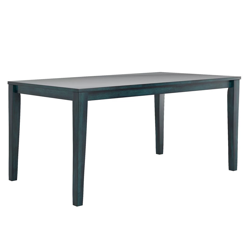 Alexa-Mae Dining Table, Antique Denim, 30" H x 36" W x 60" L