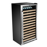 100 Bottle Single Zone Freestanding Wine Refrigerator