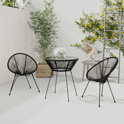 Eberly 2 - Person Patio Dining Set with Round Table