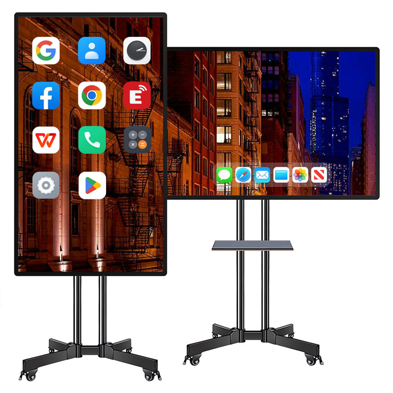 JYXCN Smart Board 49 "4K, tableau blanc interactif, calendrier électronique, projection sans fil et tableau blanc numérique multi-touch pour les réunions et les réunions