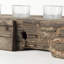 Lakara Wood Votive Holder