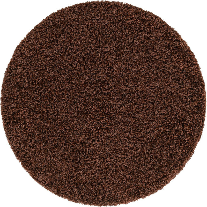 Tapis brun Renesha, Rond 4 pi