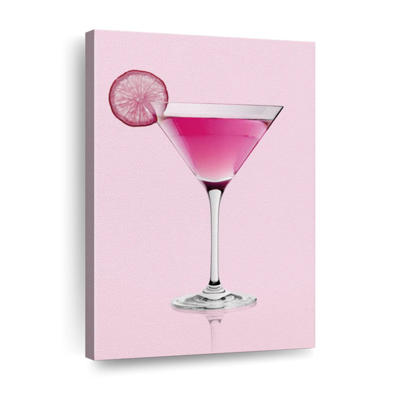 " Pink Martini " by SodaPopArt, 48" H x 32" W x 1.25" D