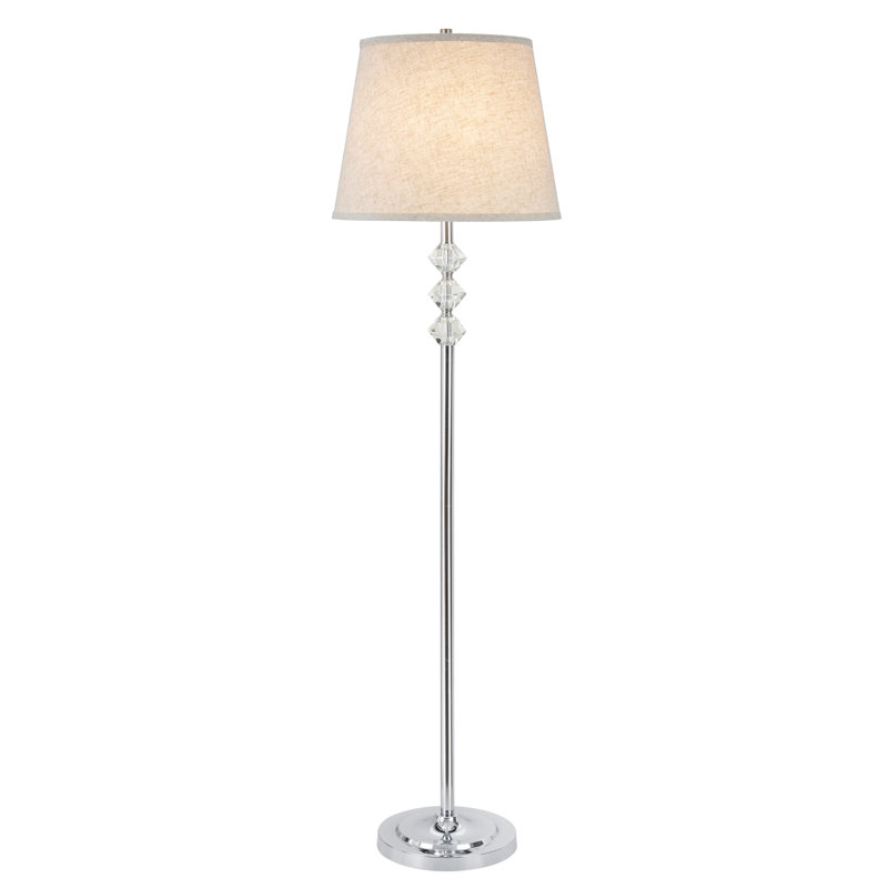 60'' Chrome Floor Lamp