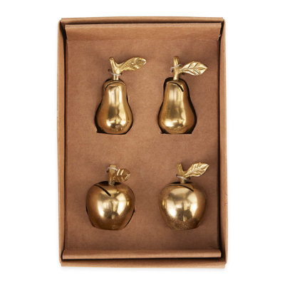 Apple Pear Place Card Holder Set/4
