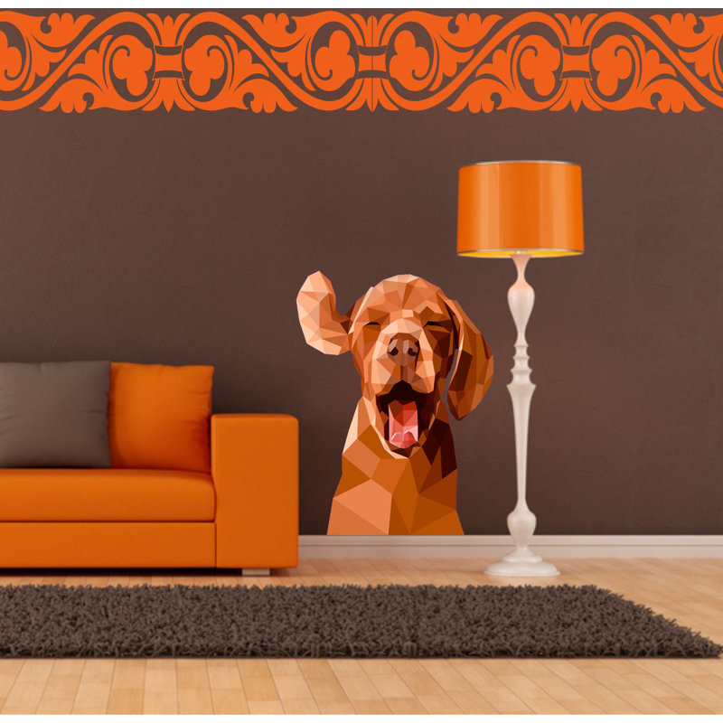 Décalcomanie murale Labrador Labrador, H 46 po x l 55 po