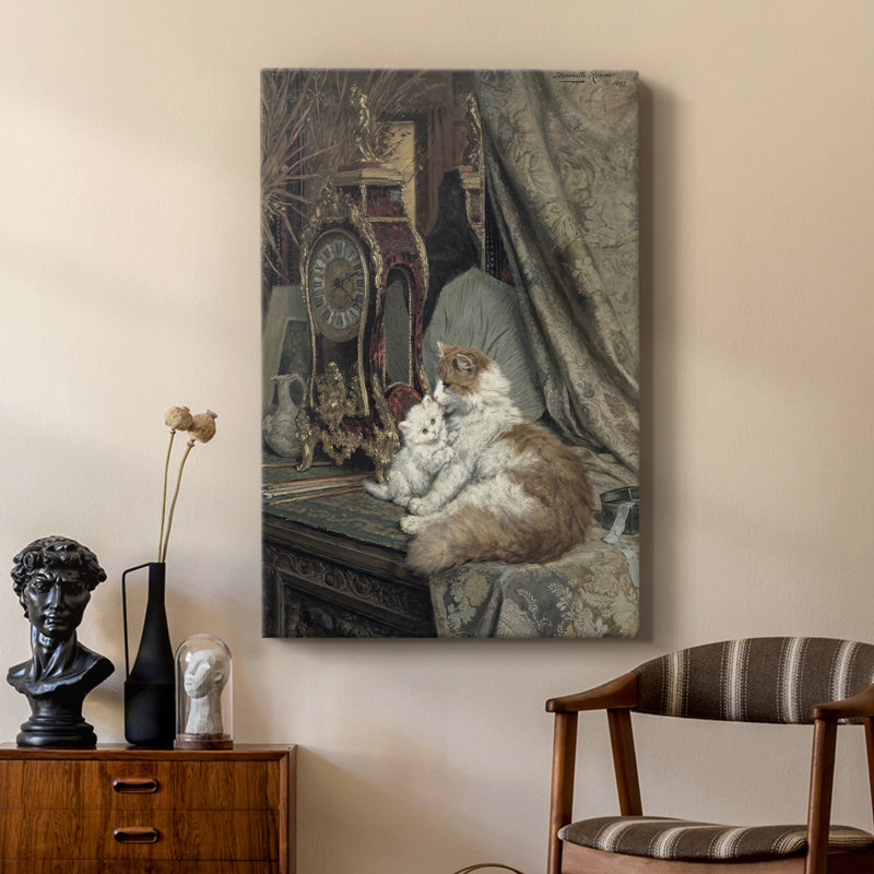 Impression de portrait rétro CII - galerie Cavas sur mesure, H 18 po x l 12 po