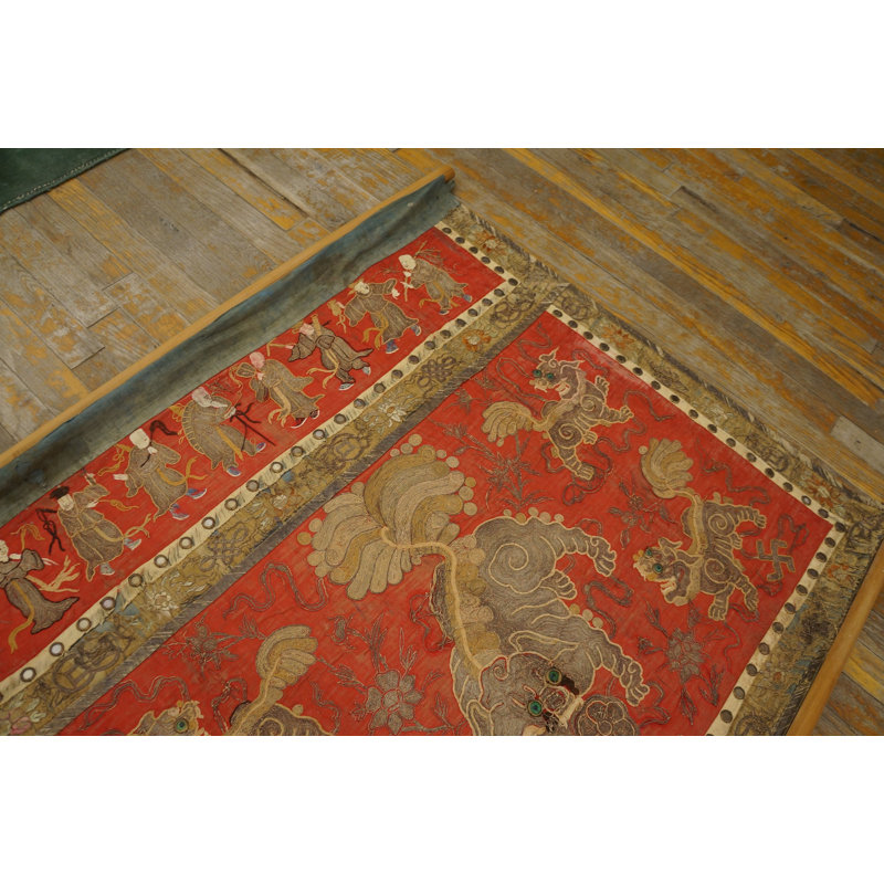 Tapis rouge antique 1925