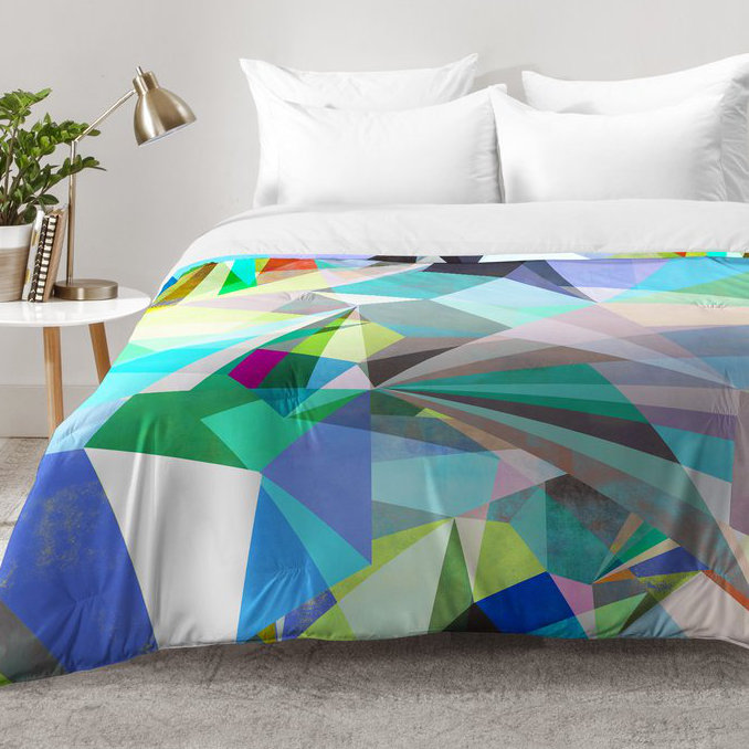 Ensemble d'édredon Mareike Boehmer, Édredon pour lit simple TG + 1 taie décorative