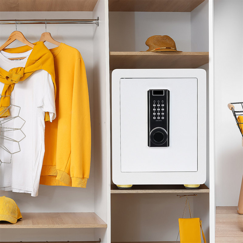 Safe Box Lock, White