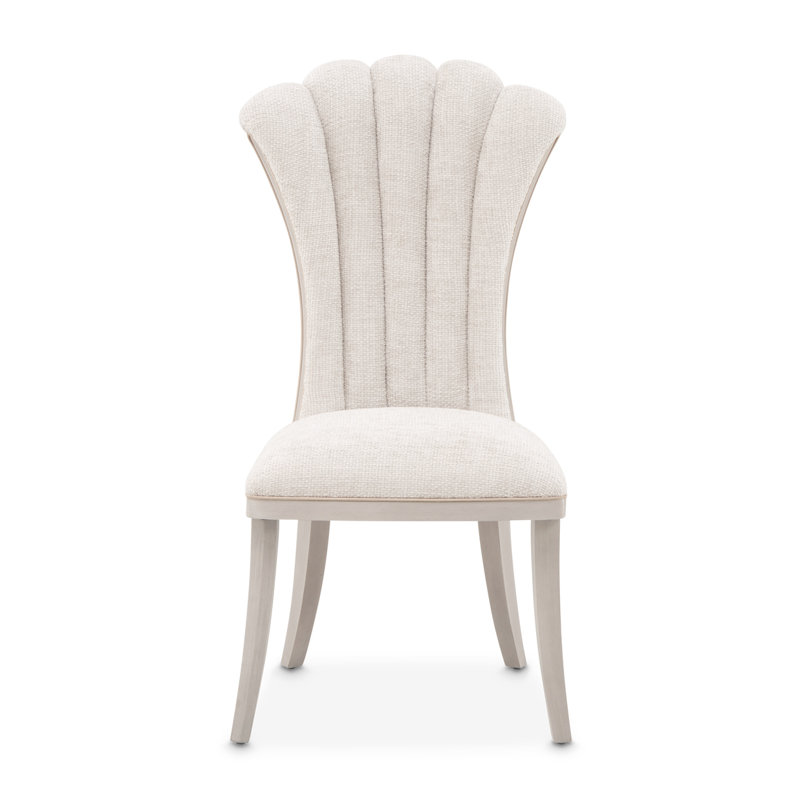 Fantosini Dining Side Chair - Silver Mist, Gray, Gray